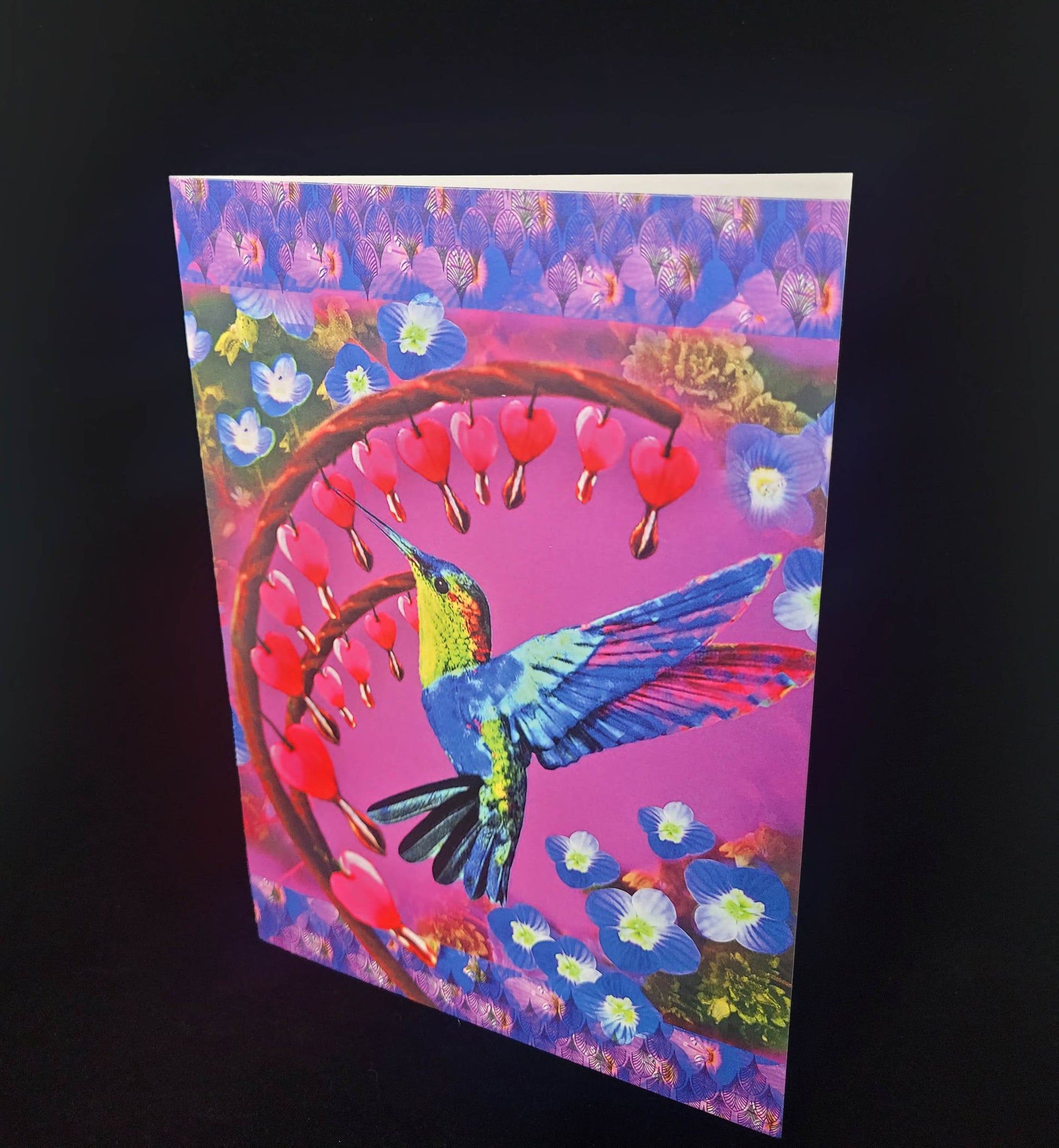 Bleeding Heart Greeting Card