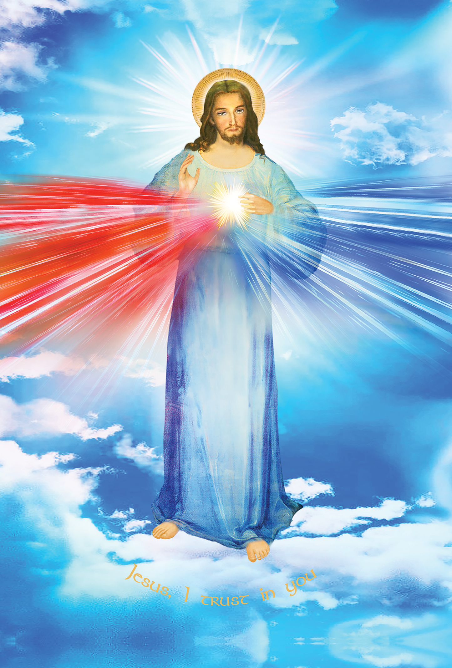 Divine Mercy Greeting Card