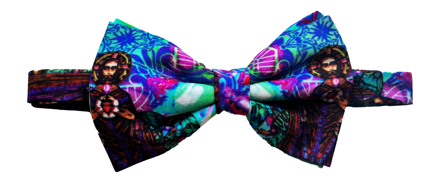 Sacred Heart Bow Tie (Double Layer)