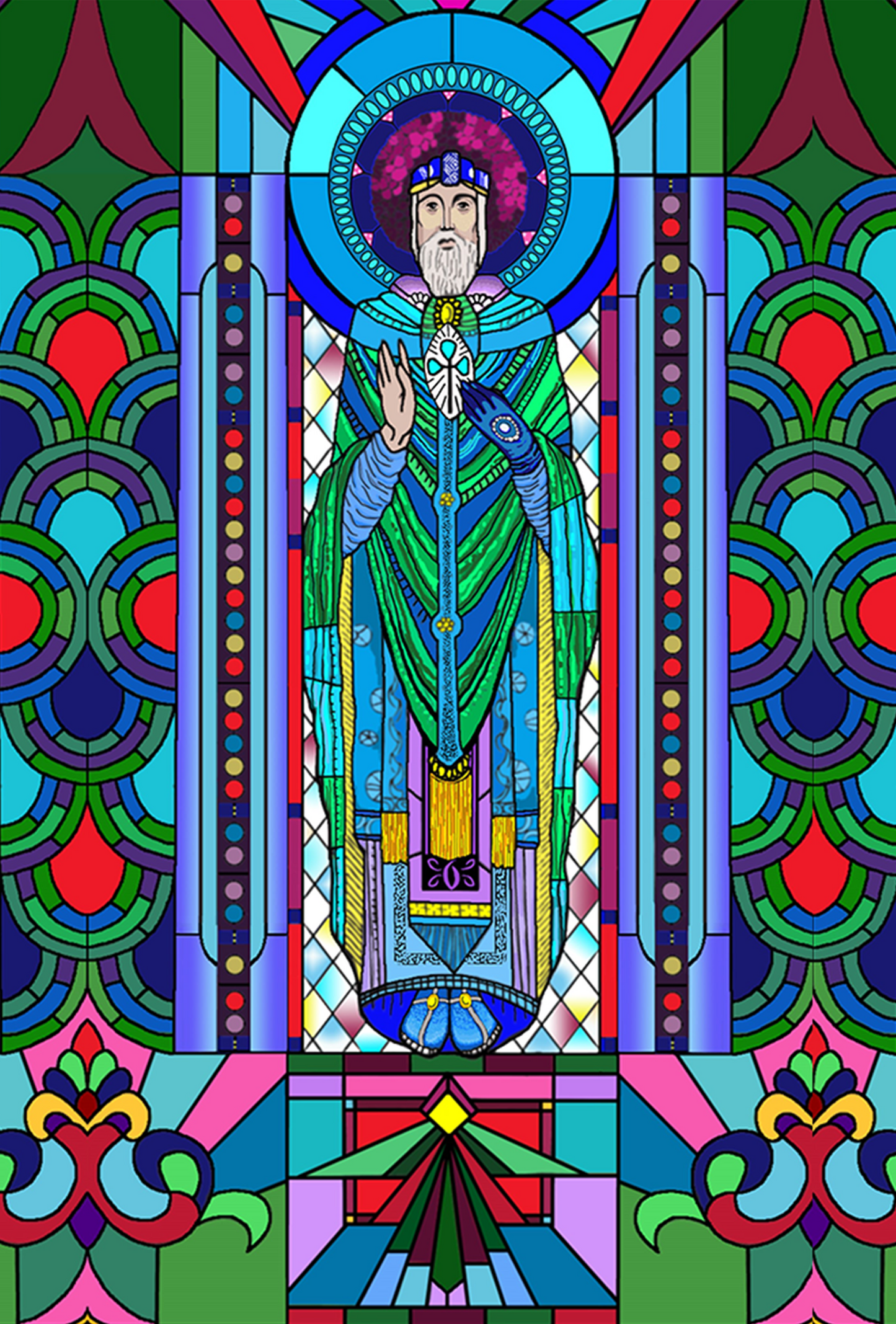 St Patrick Artwork