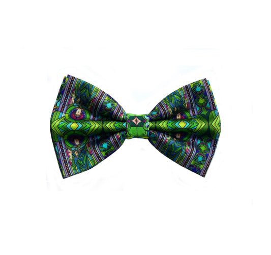 St. Patrick Bow Tie Green (Double Layer)