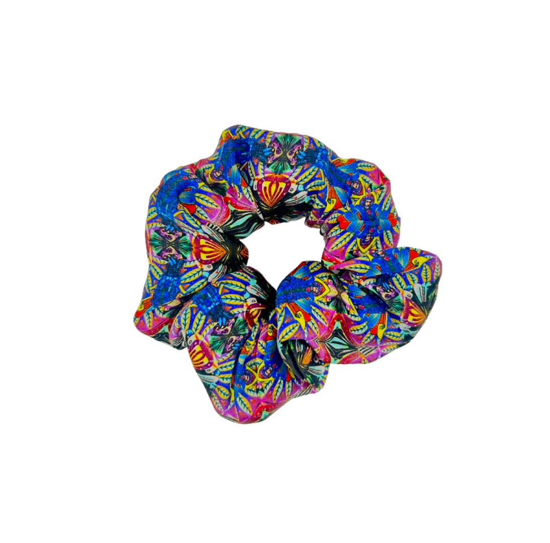 Our Lady Silk Scrunchie