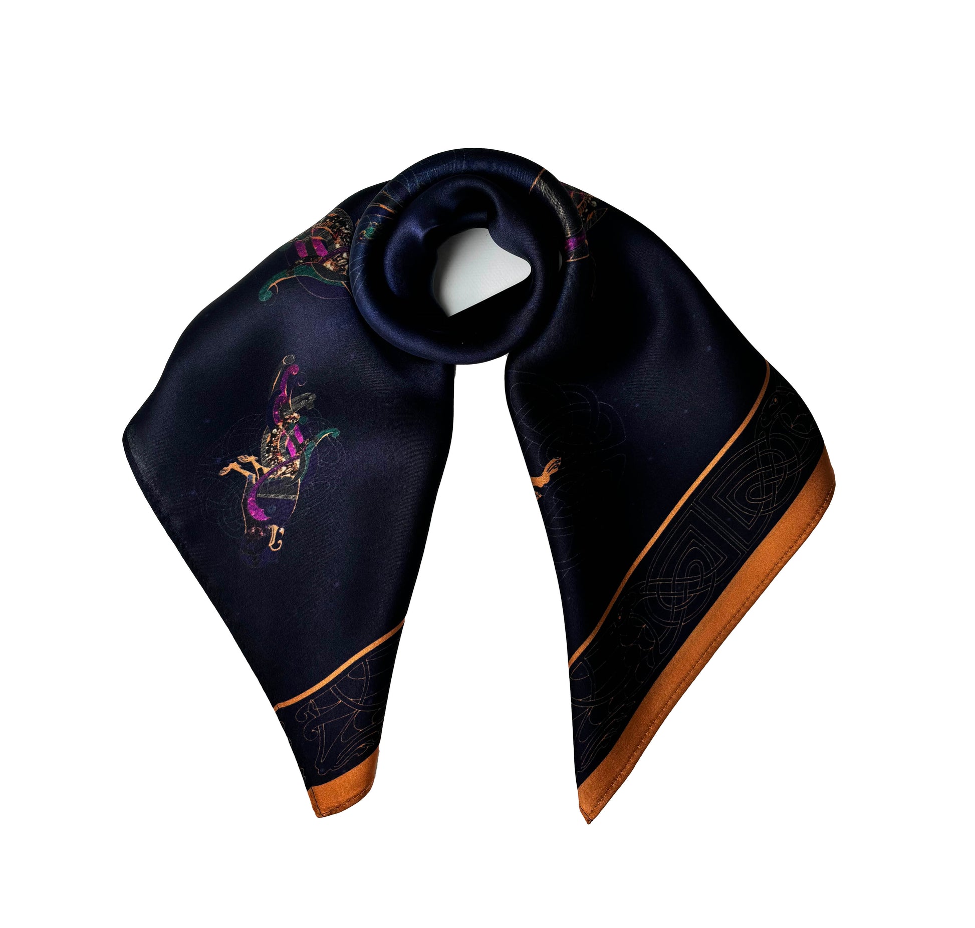 Kell's Space Mythology Scarf -  inspired by the BOOK OF KELLS TM