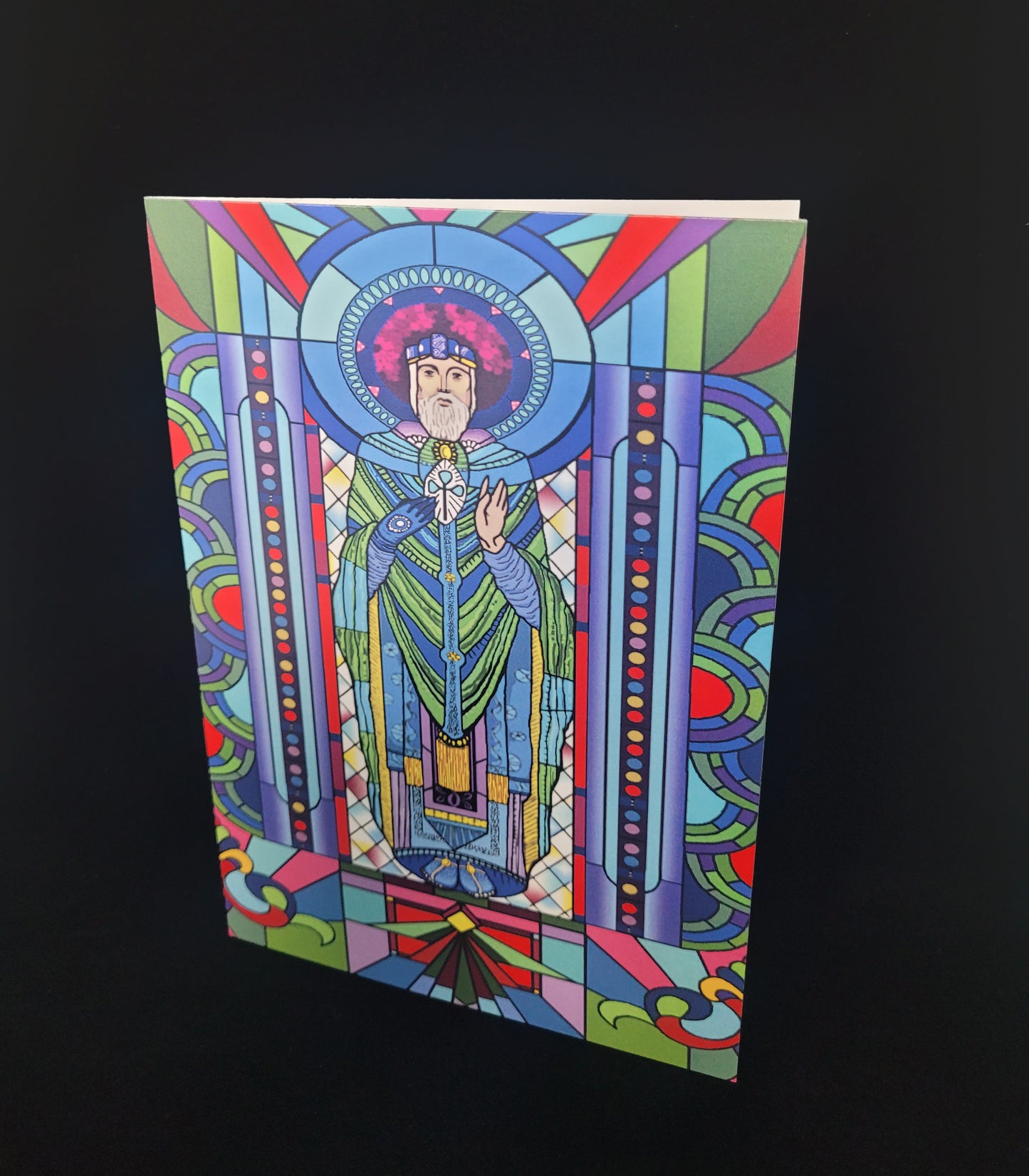 St Patrick Greeting Card