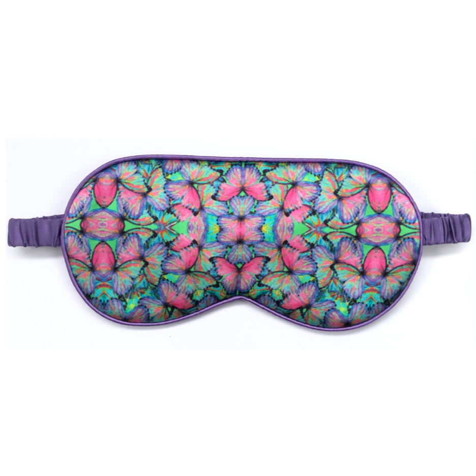 Féileacán (Butterfly) Silk Eye Masks