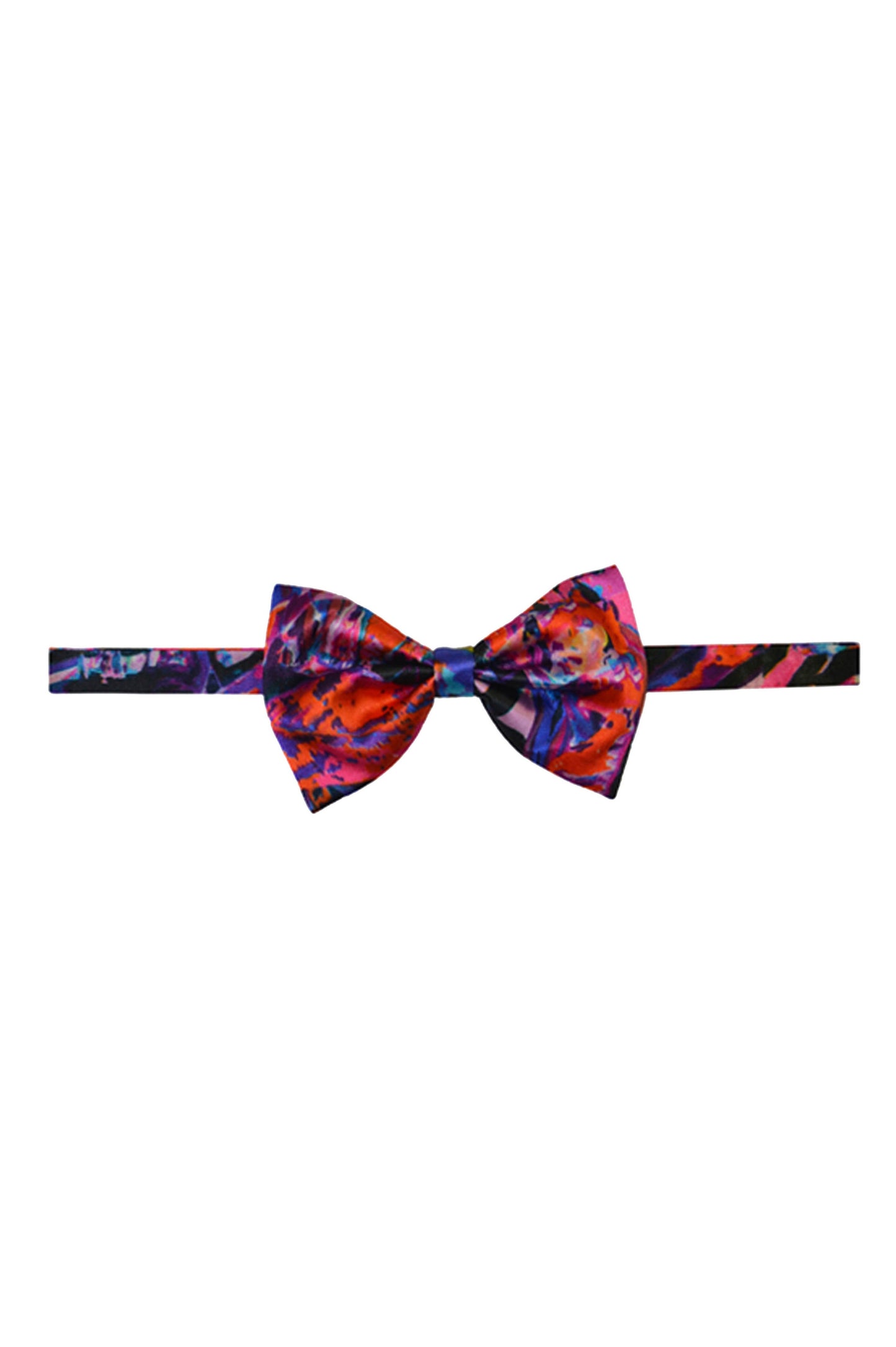 Red Crane Bow Tie (Single Layer)