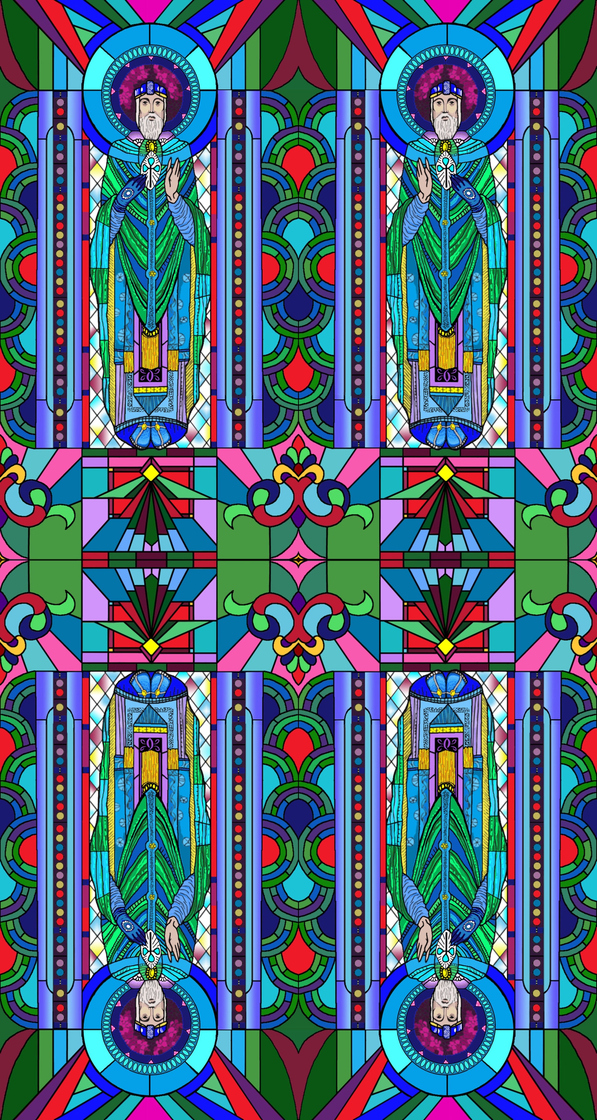 St. Patrick Scarf Colourful