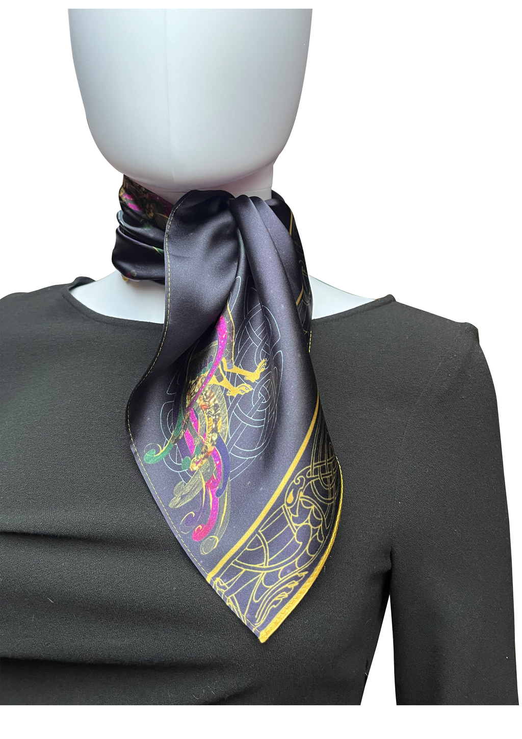 Kell's Space Mythology Scarf -  inspired by the BOOK OF KELLS TM