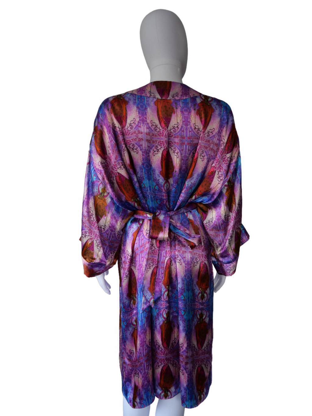 Snow Queen Silk Kimono