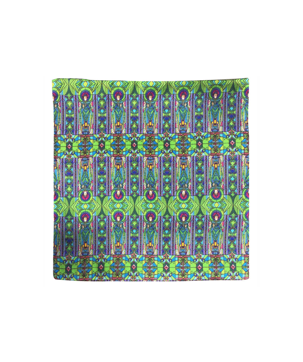 St. Patrick Pocket Square Green