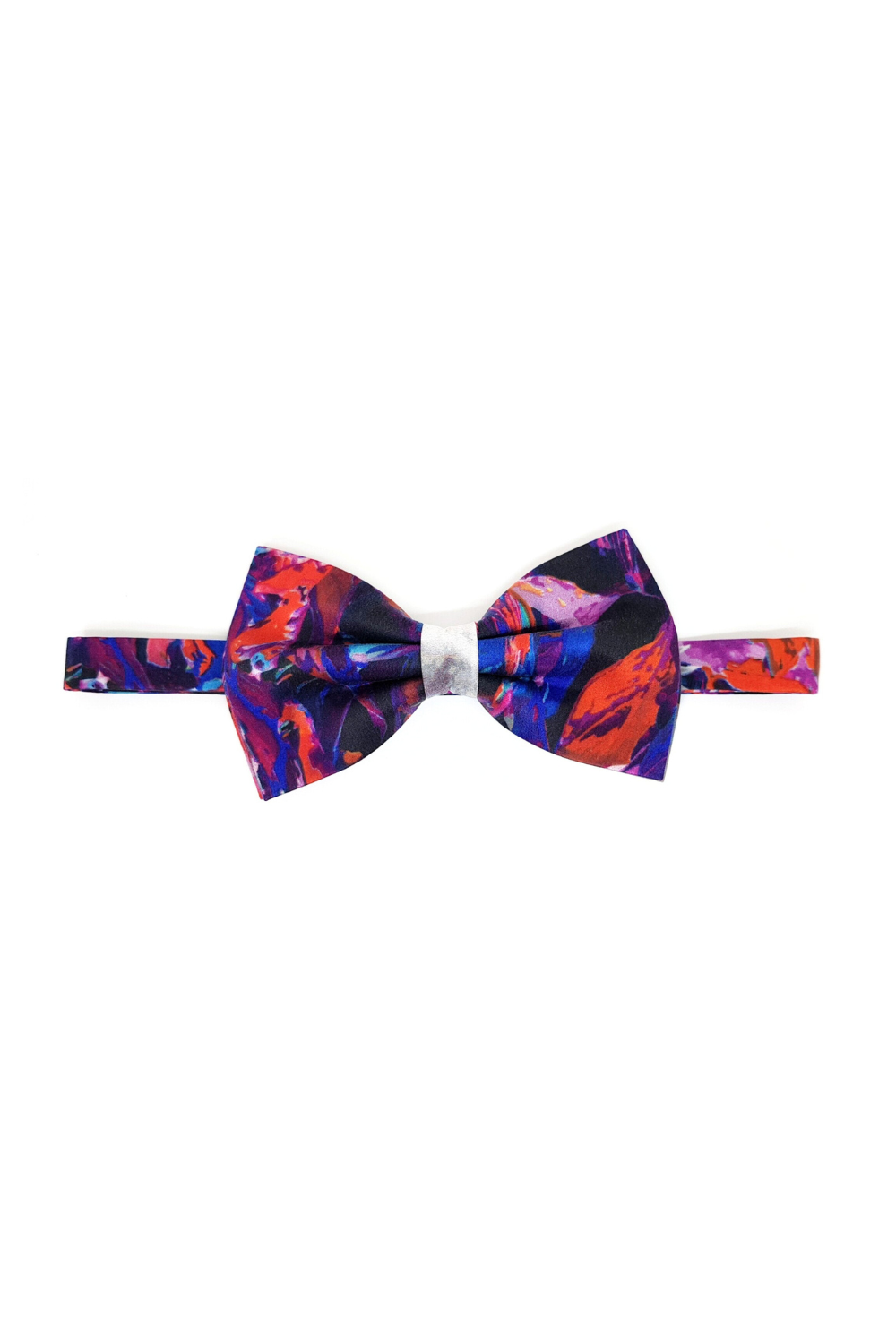 Red Crane Bow Tie (Double Layer)