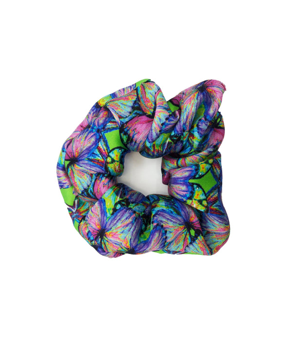 Féileacán (Butterfly) Silk Scrunchie