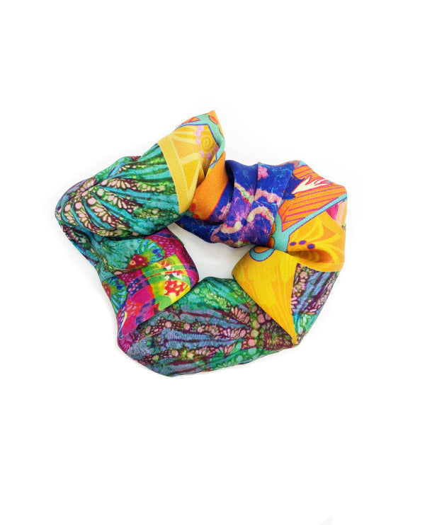 Mist and Moonshine Silk Scrunchie