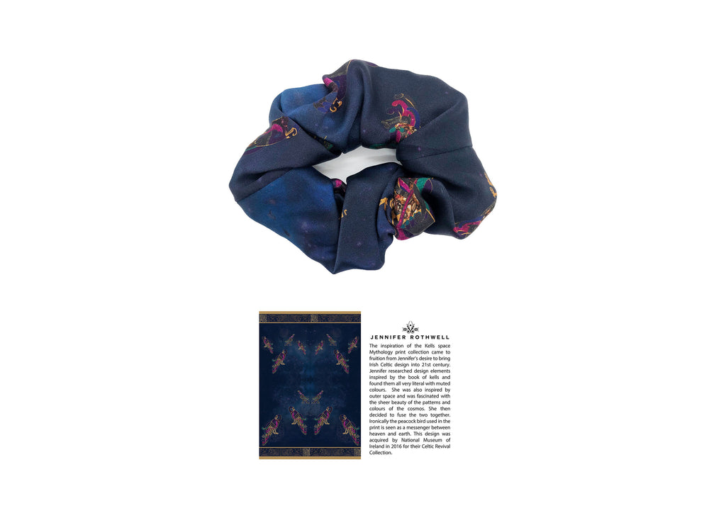 Kell's Space Mythology Scrunchie - Inspired by the BOOK OF KELLS TM