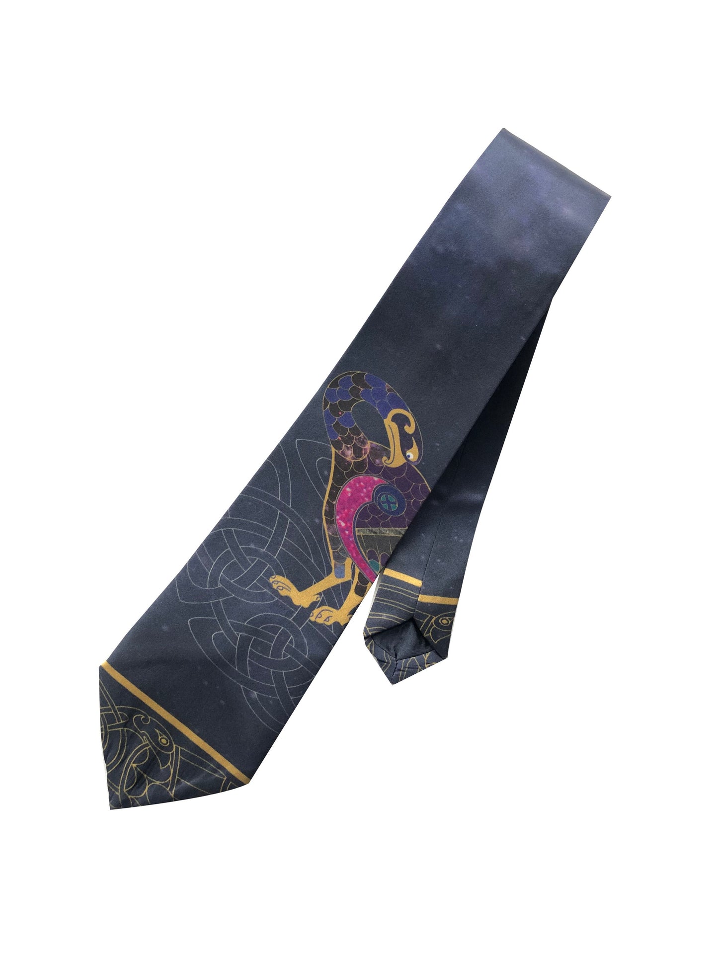 Kells Mythology Silk Tie - Made to Order
