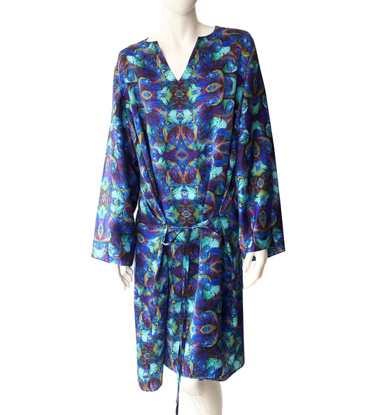 Luna Tunic Dress (V-Neck Long Sleeve)