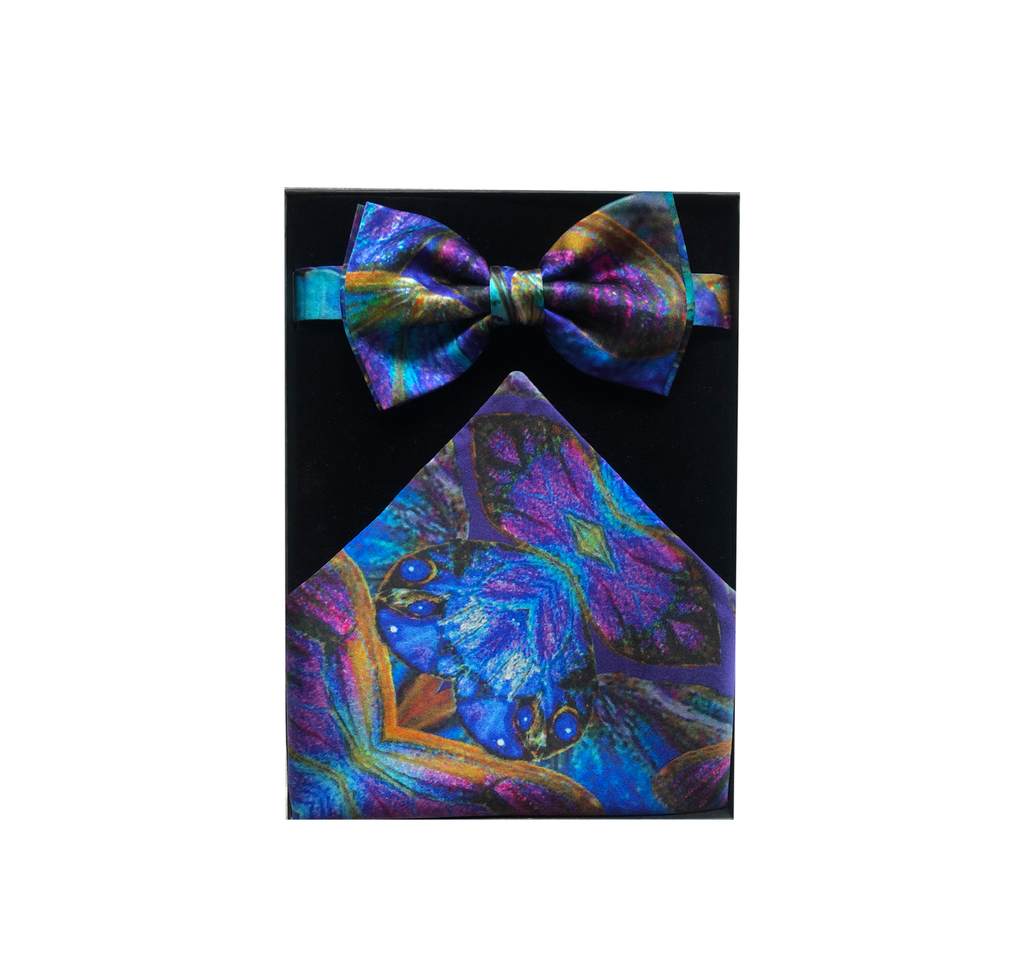 Luna Bow Tie and Pocket Square