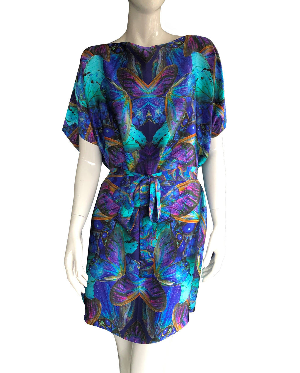 Luna 100% Silk Tunic Dress