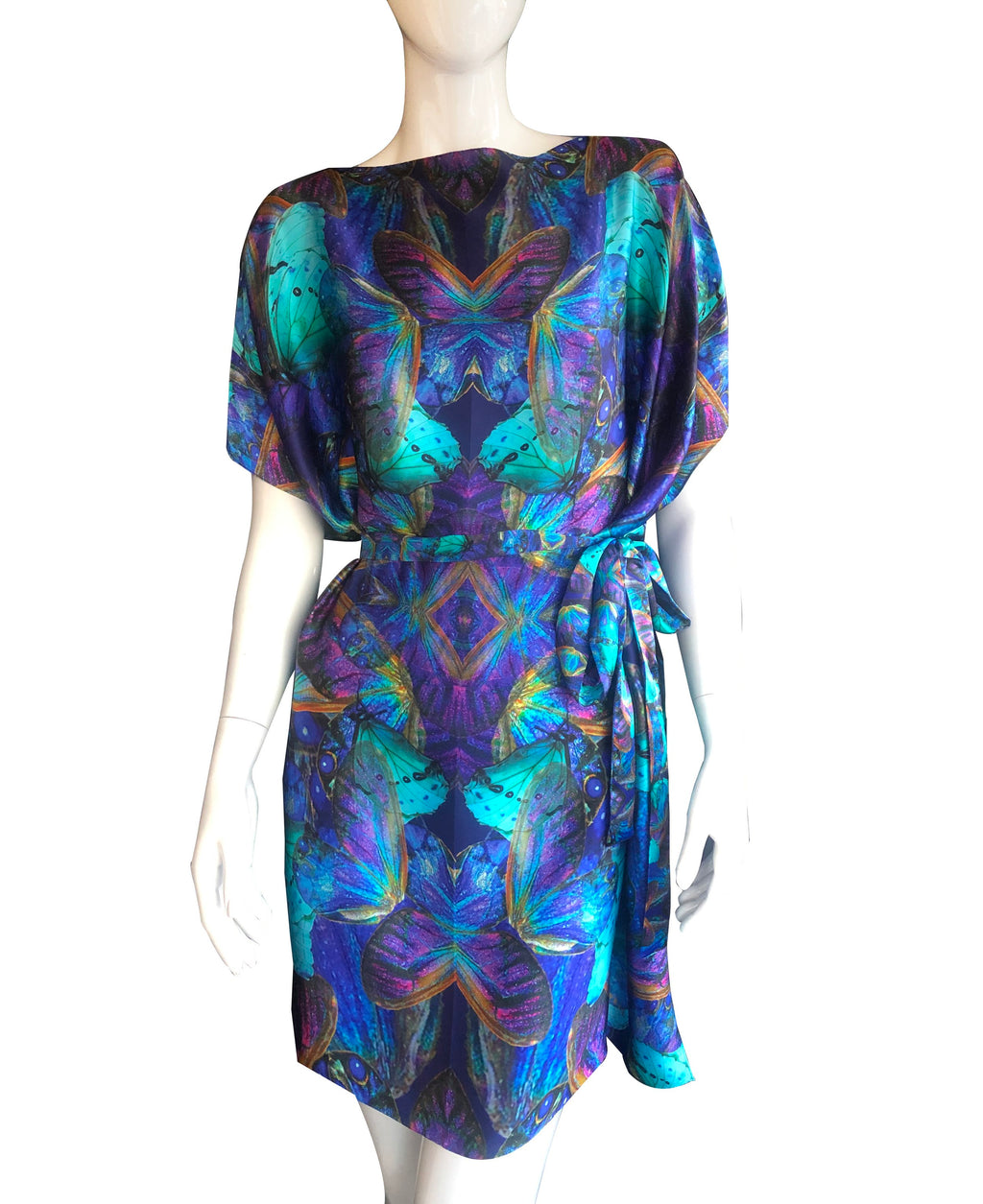 Luna 100% Silk Tunic Dress