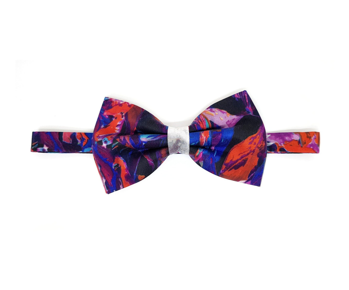 Red Crane Bow Tie (Double Layer)