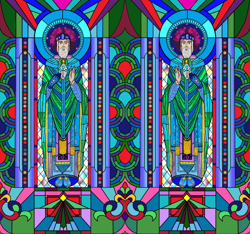 St. Patrick Pocket Square Colourful