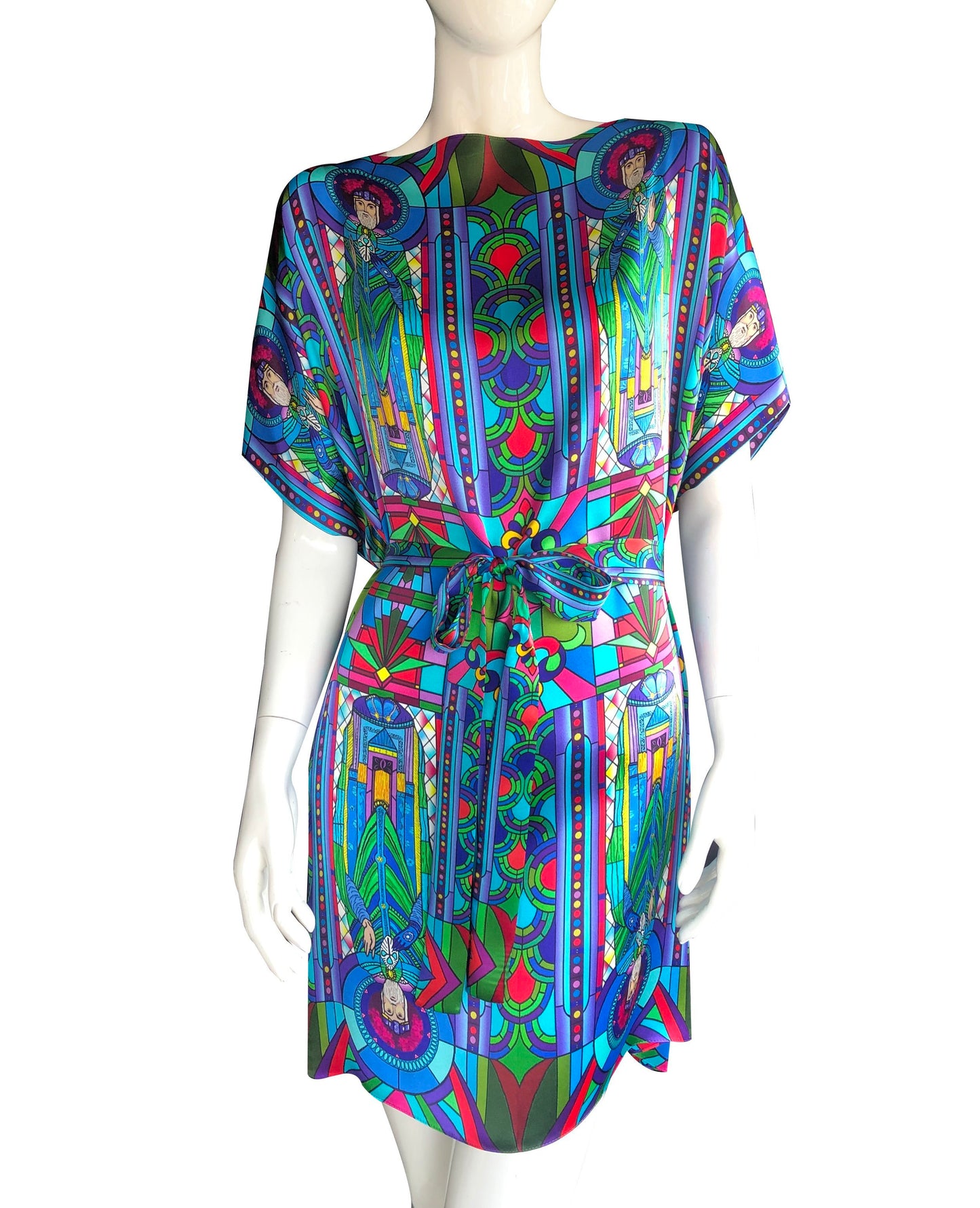St. Patrick Mutil 100% Silk Tunic Dress