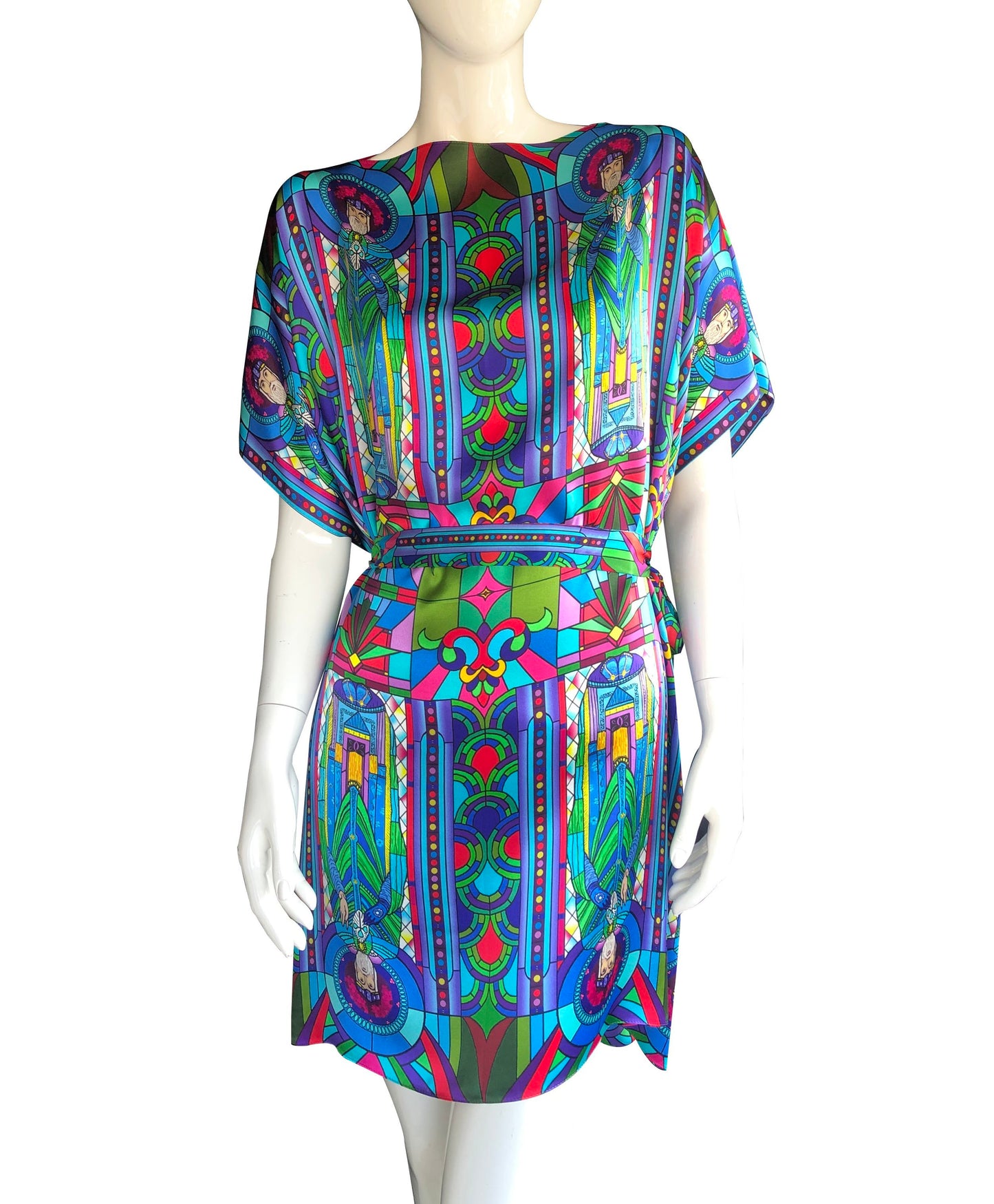 St. Patrick Mutil 100% Silk Tunic Dress