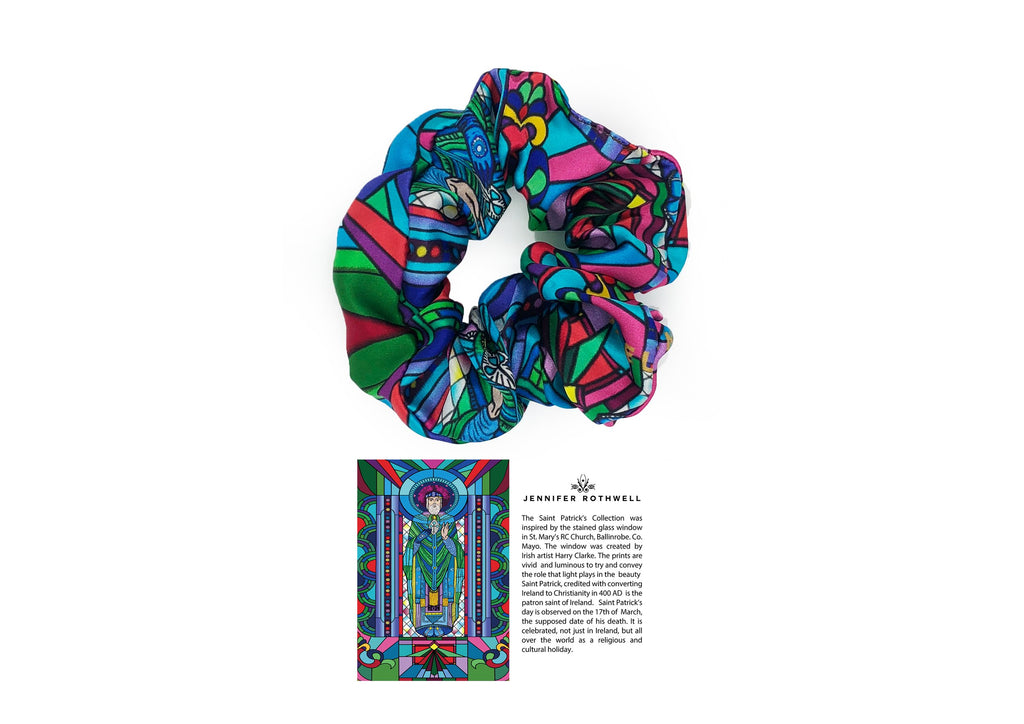 St. Patrick Silk Scrunchie