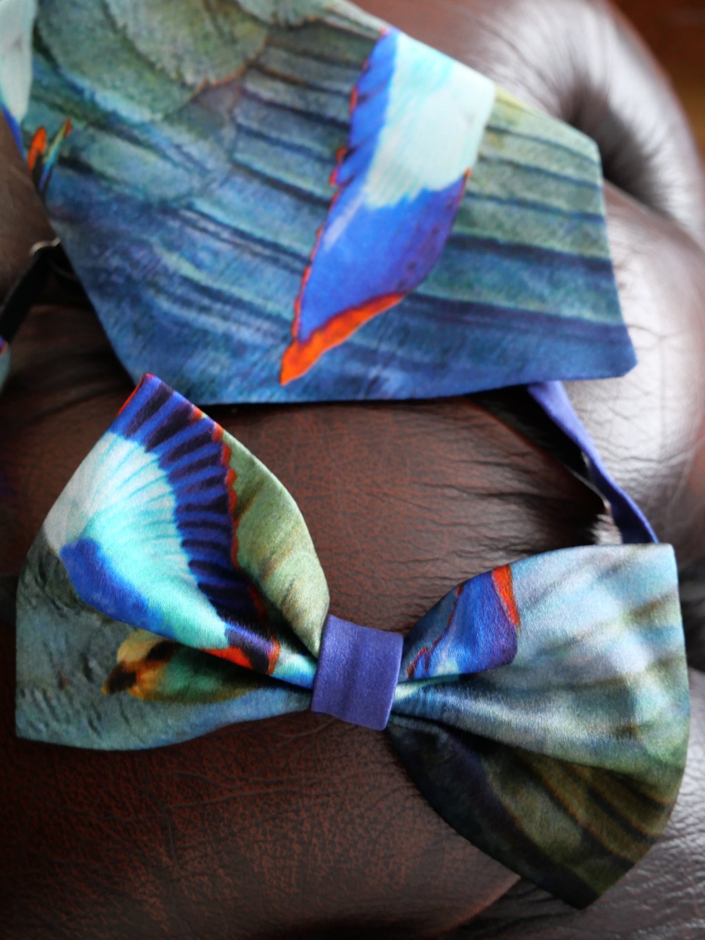 Hummingbird Bow Tie (Single Layer)
