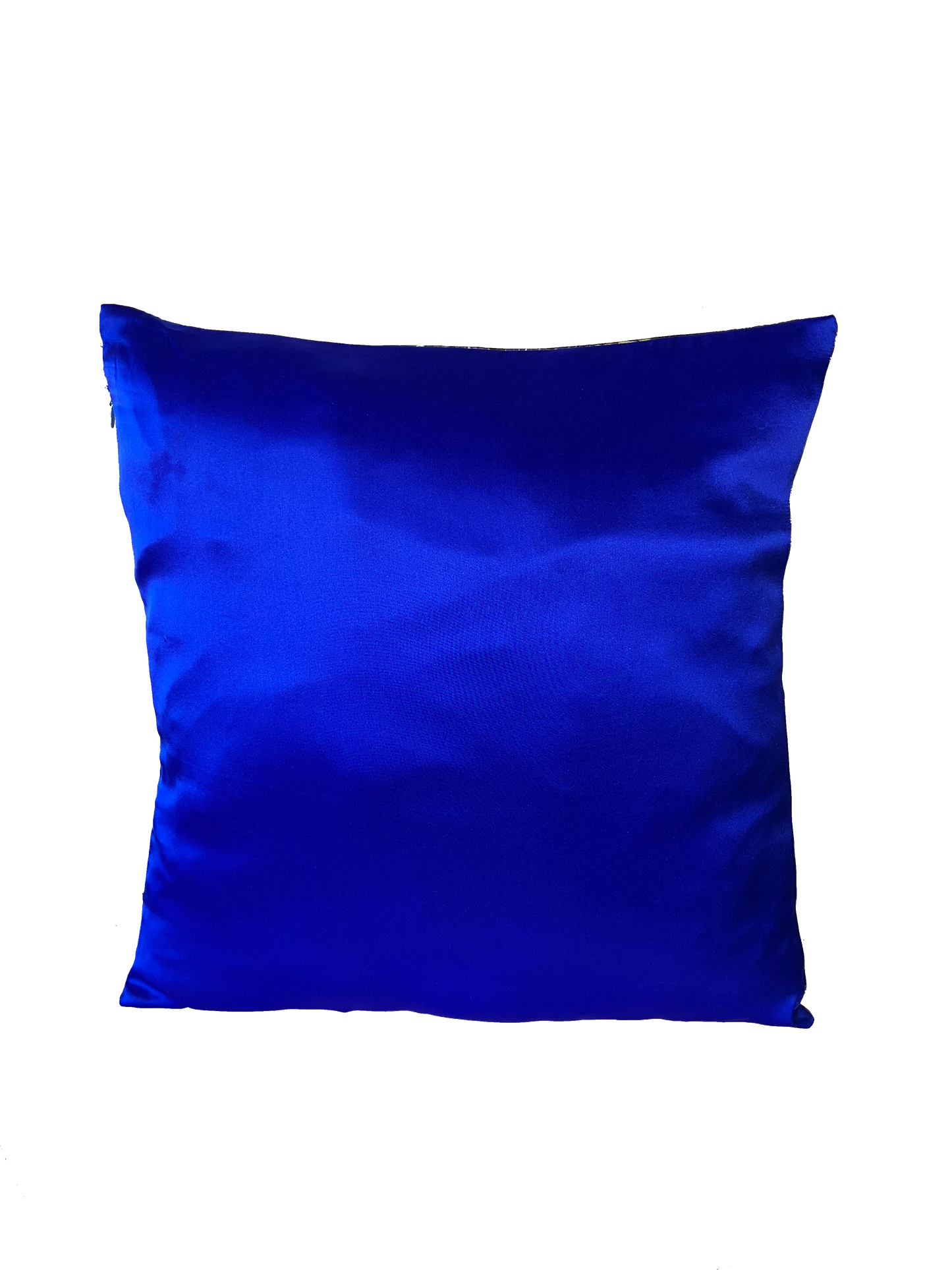 St. Brigid Silk Cushion with Blue lining