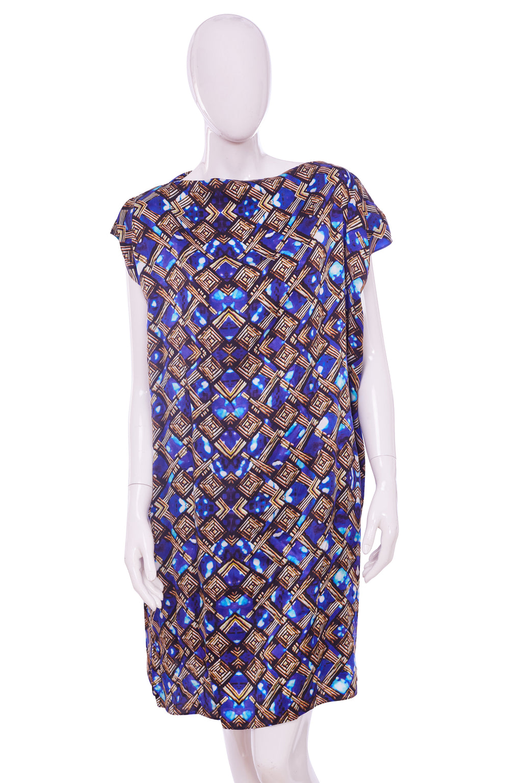 An Chros Print Tunic Dress