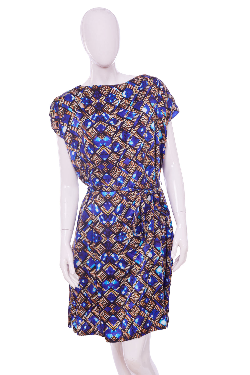 An Chros Print Tunic Dress