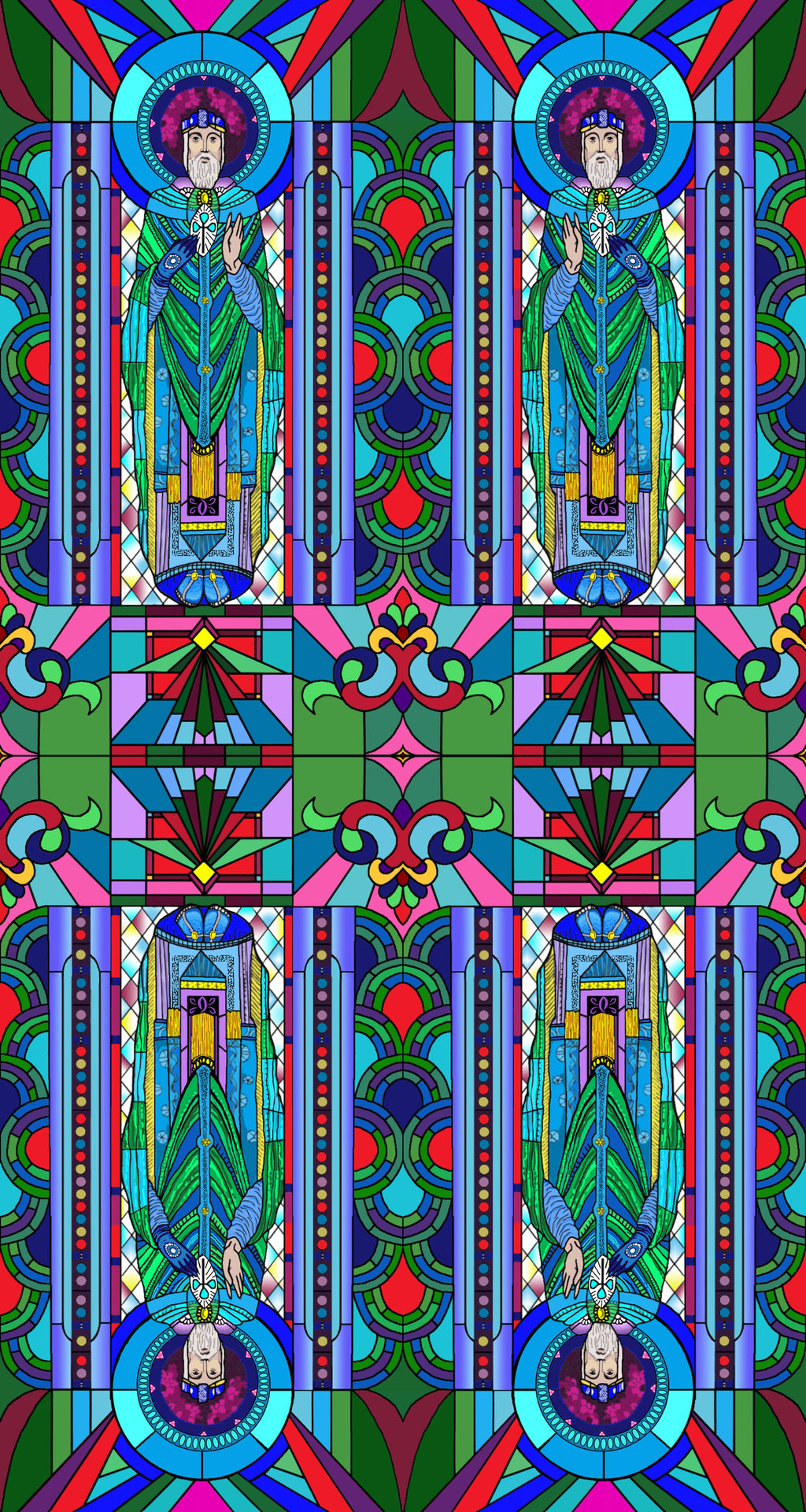 St. Patrick Scarf Colourful